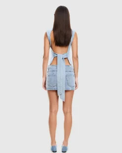 Uma Mini Denim Skirt