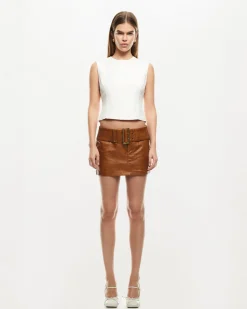 Uma Mini Denim Skirt