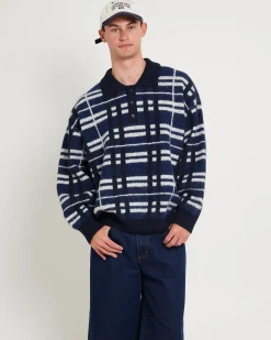 Union Knit Polo Jumper