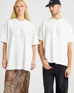 Unknown Diamonte Boyfriend T-Shirt