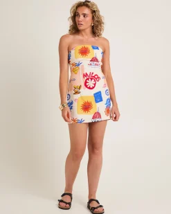 Vacanza Strapless Dress