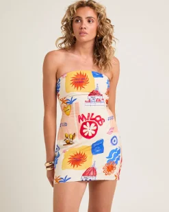 Vacanza Strapless Dress