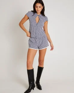 Valeria Keyhole Shirt