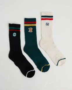VB Sneaker Socks 3 Pack Gift Can in Assorted