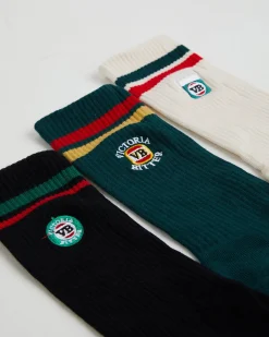 VB Sneaker Socks 3 Pack Gift Can in Assorted