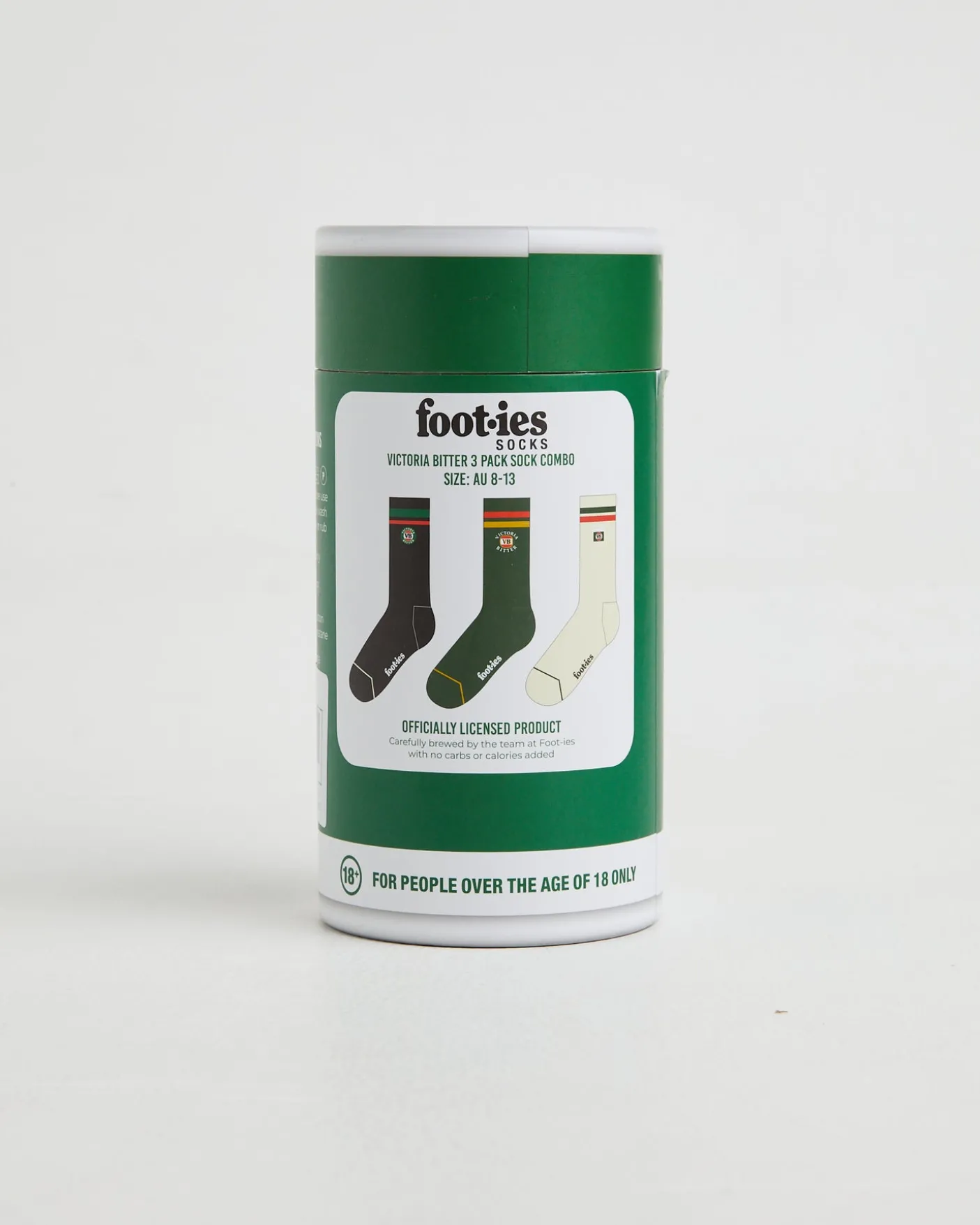 VB Sneaker Socks 3 Pack Gift Can in Assorted