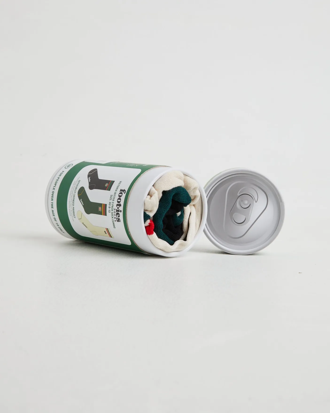 VB Sneaker Socks 3 Pack Gift Can in Assorted