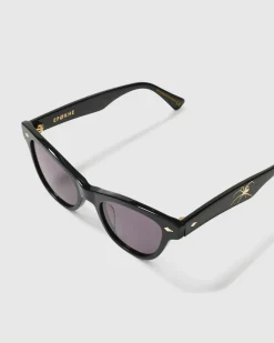 Veil Sunglasses Black Polished/Black