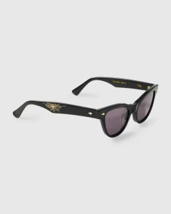 Veil Sunglasses Black Polished/Black