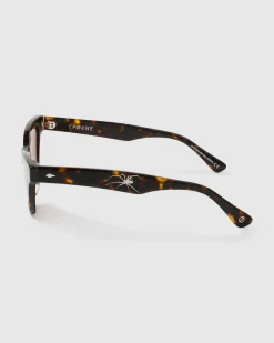 Veil Sunglasses Dark Tortoise Polished/Bronze