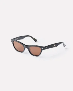 Veil Sunglasses in Black/Bronze