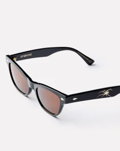 Veil Sunglasses in Black/Bronze