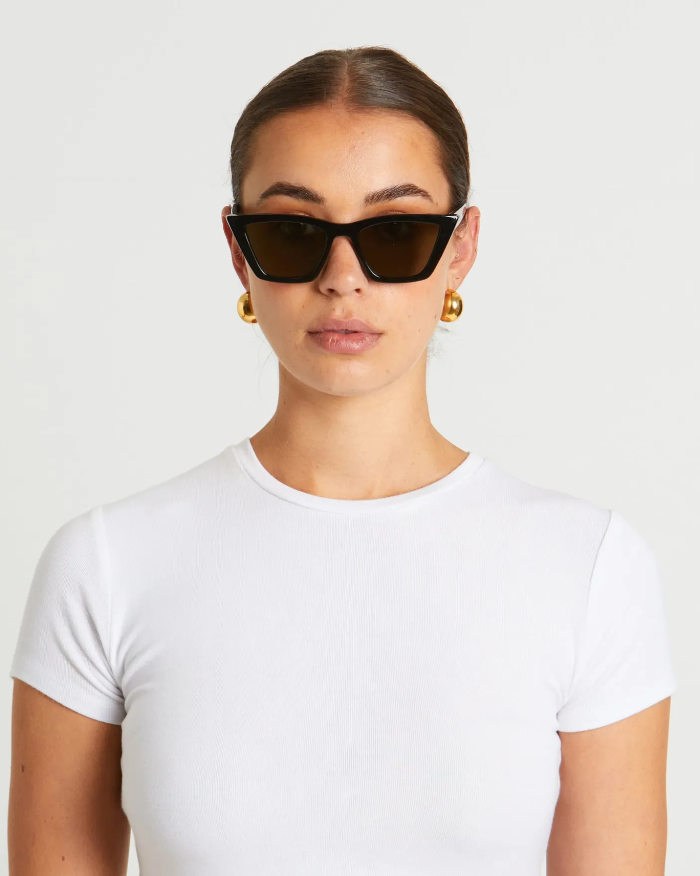 Velodrome Sunglasses in Black/Khaki Mono