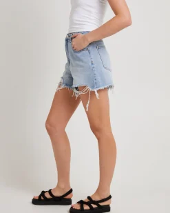 Venice Denim Shorts Cindy Rip