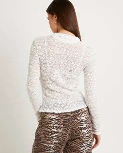 Verity Lace Zip Shirt