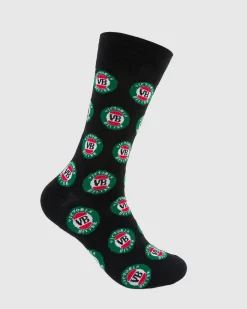 Victoria Bitter Logo Socks