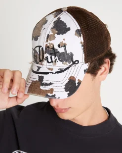 Vintage Cow Twill Trucker Hat