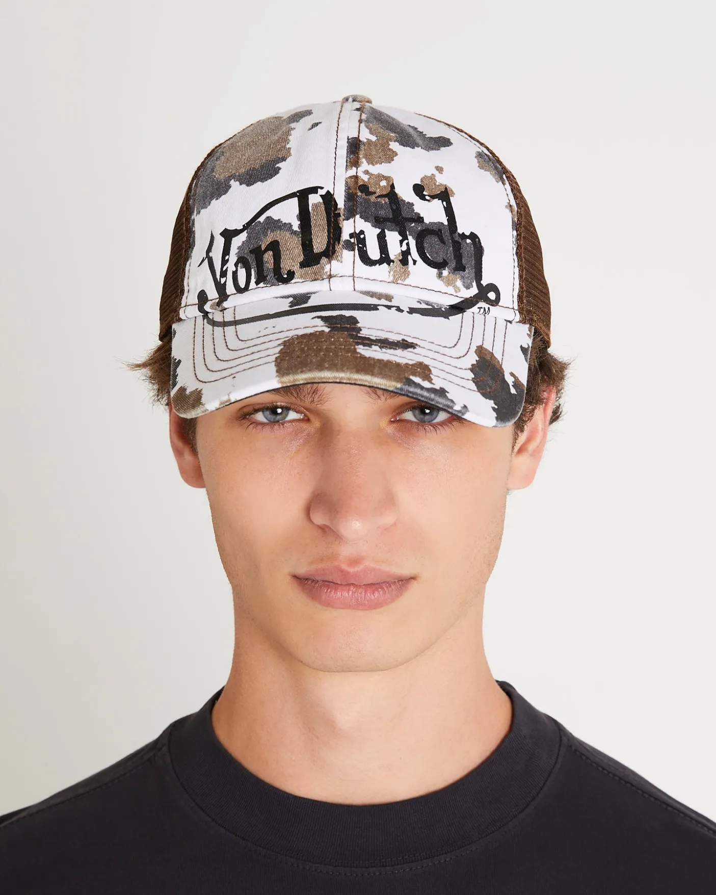 Vintage Cow Twill Trucker Hat