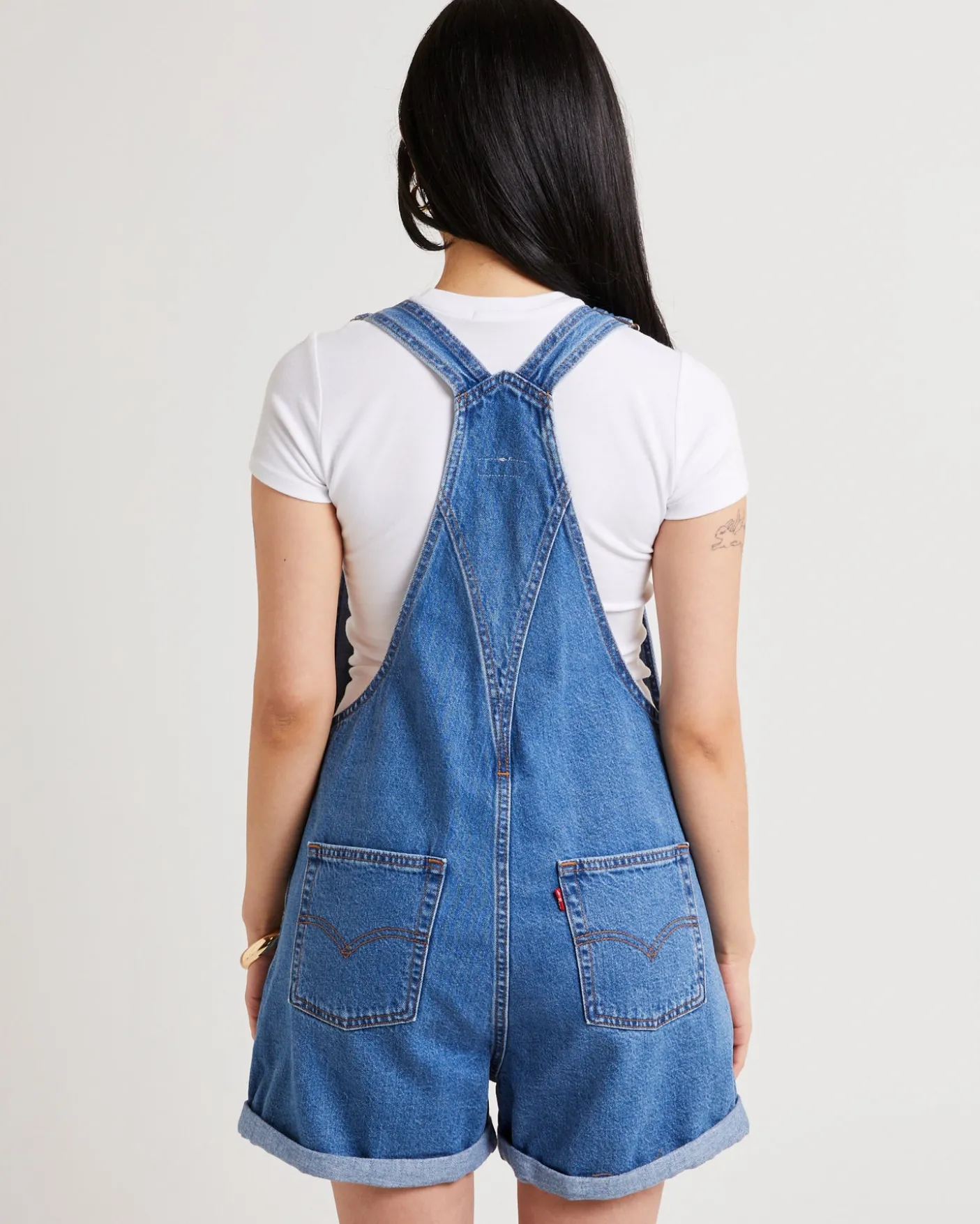 Vintage Denim Shortall