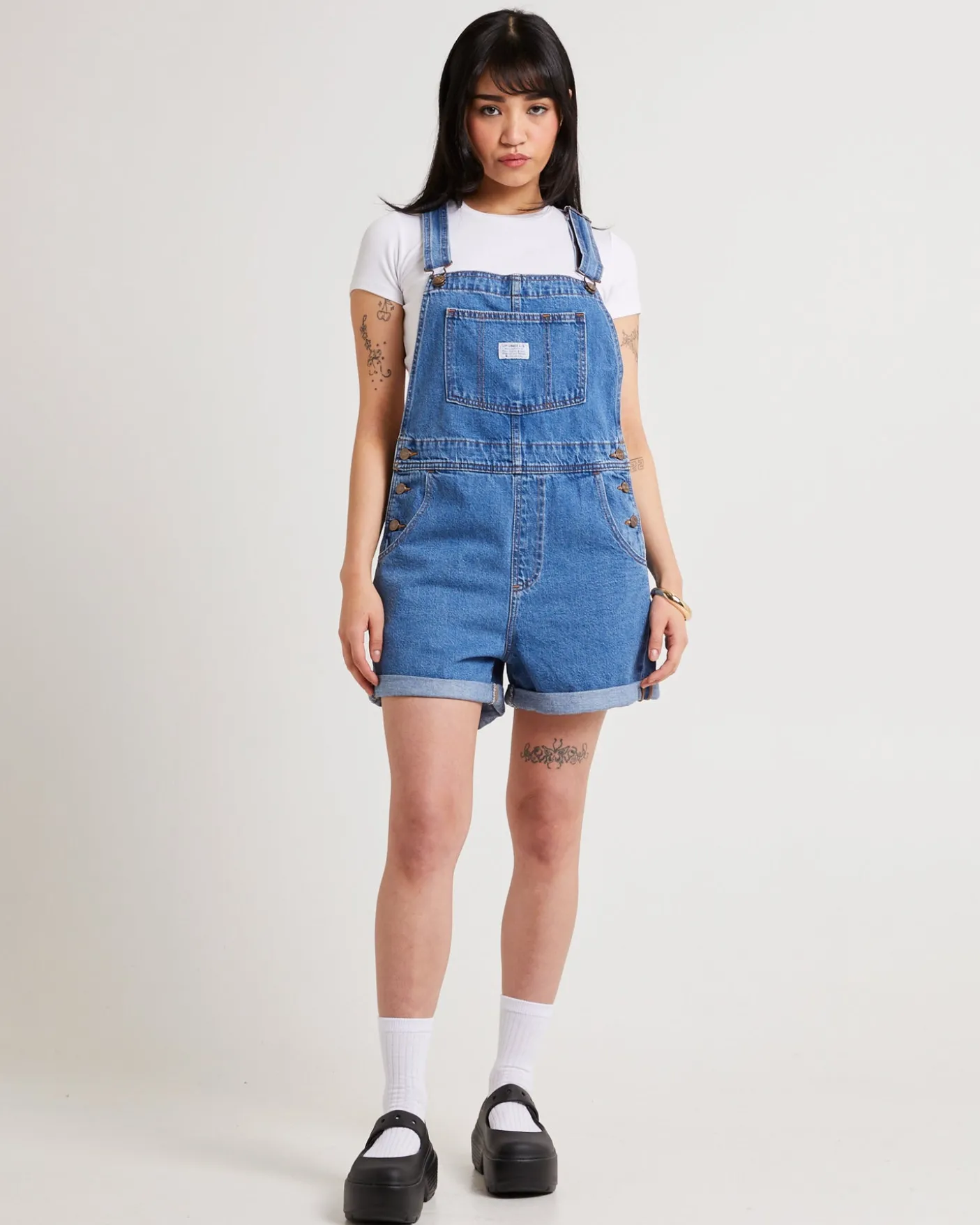 Vintage Denim Shortall