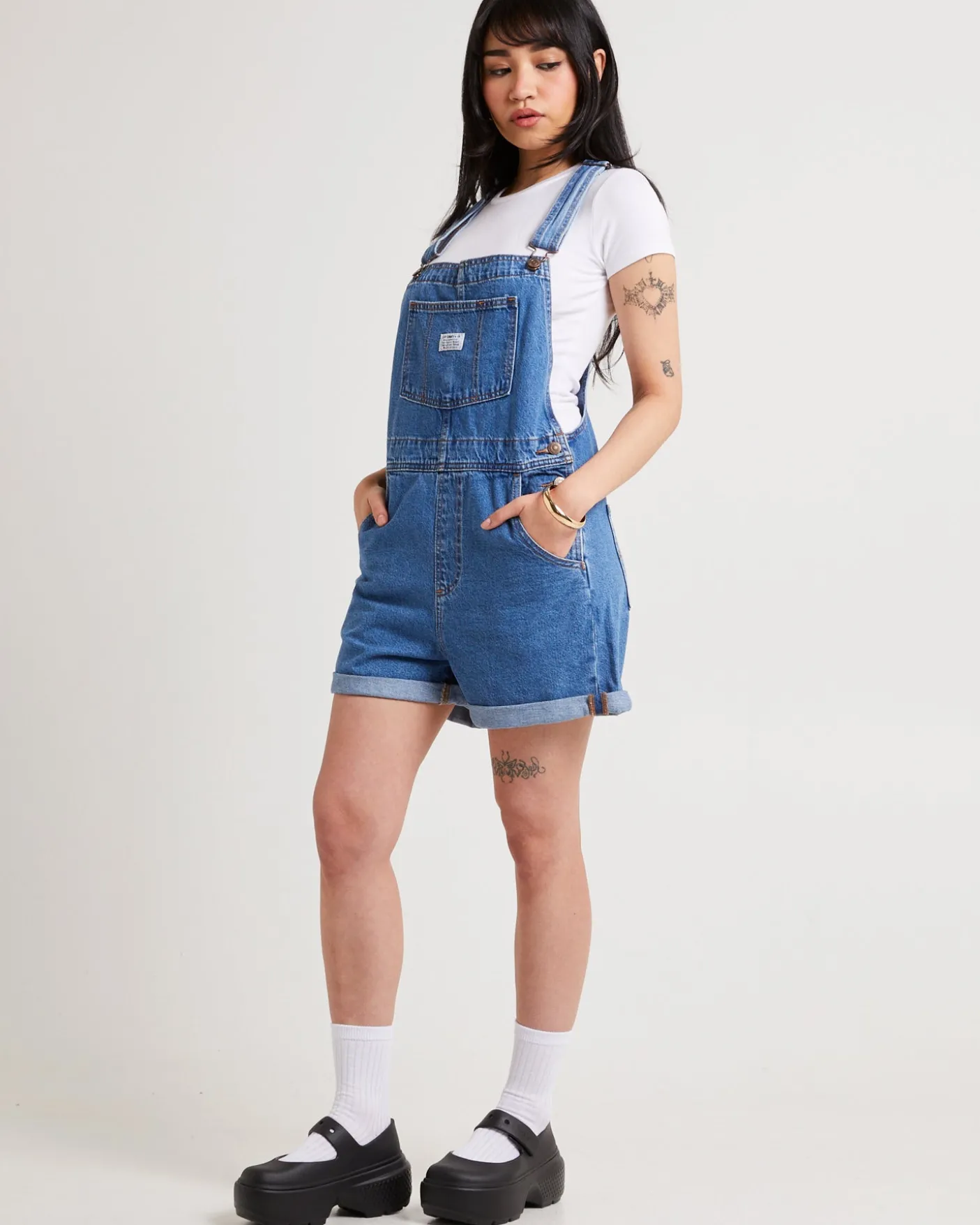 Vintage Denim Shortall