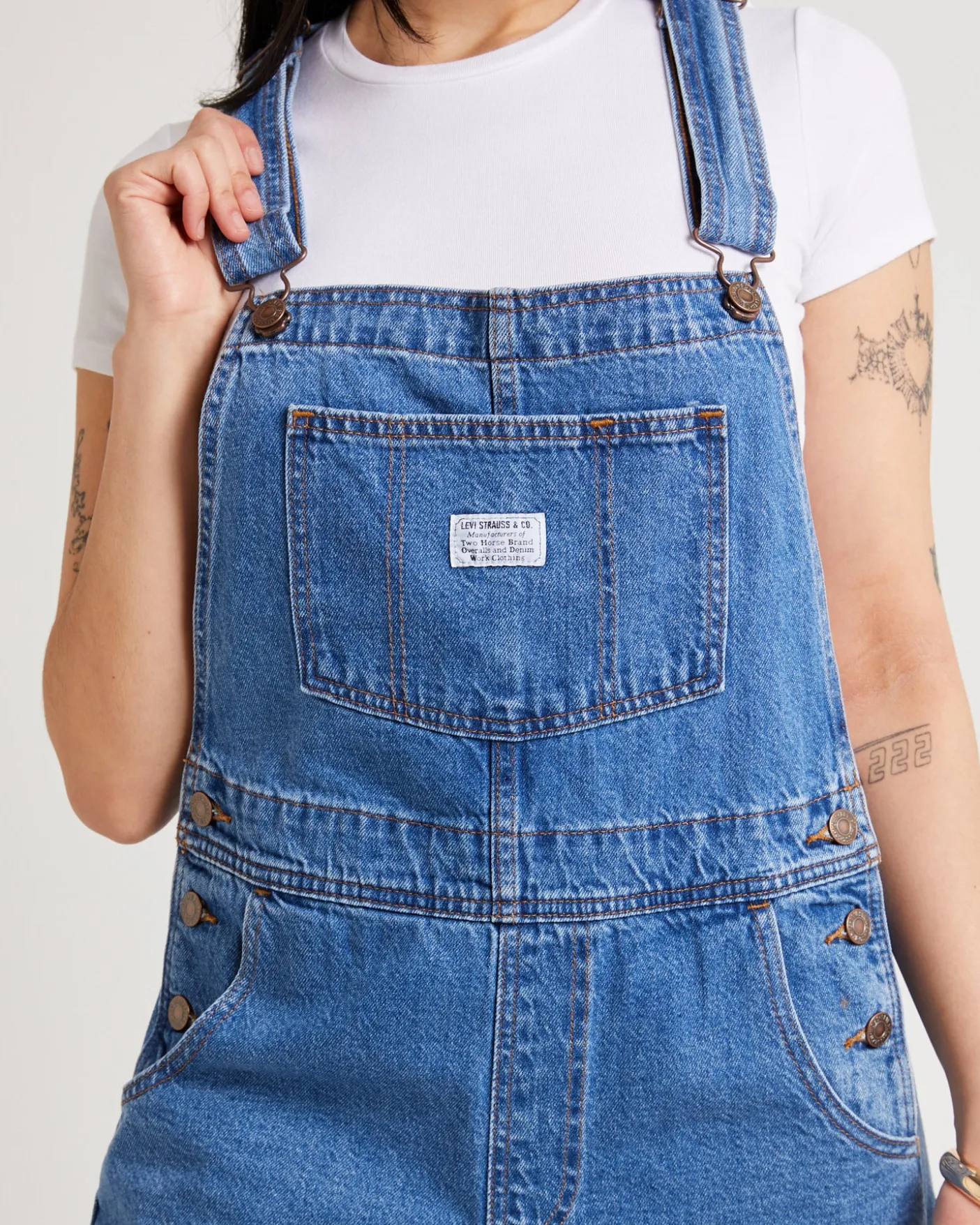Vintage Denim Shortall