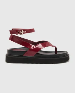 Visa Patent Sandals