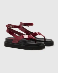 Visa Patent Sandals