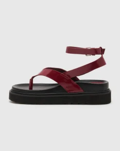 Visa Patent Sandals