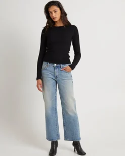 Vivi Long Sleeve Top Black