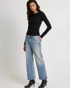 Vivi Long Sleeve Top Black