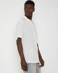 Vivian Lily Short Sleeve Shirt in White