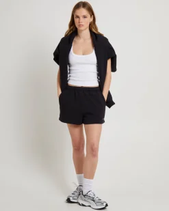 Wave Pull On Fleece Shorts