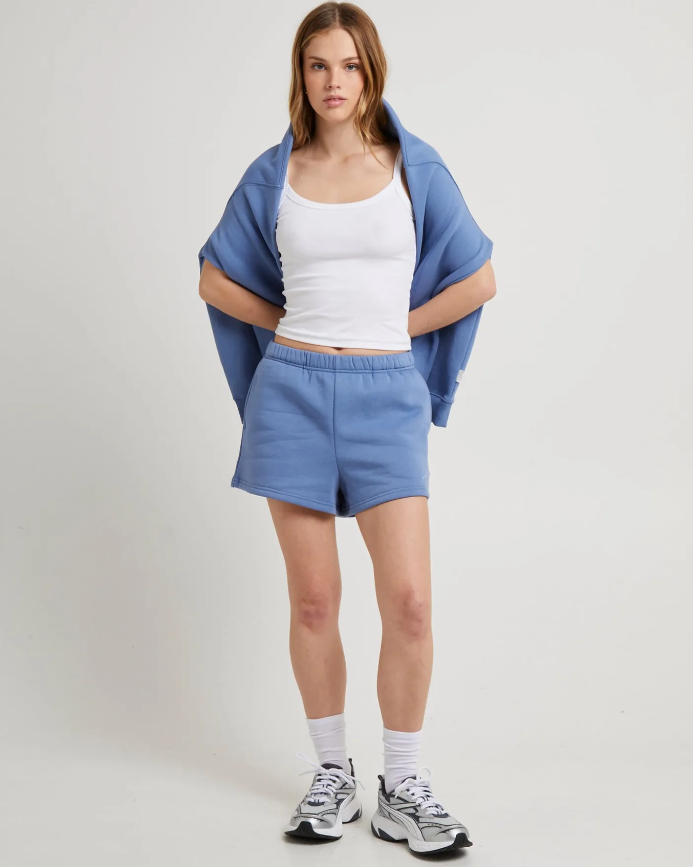 Wave Pull On Fleece Shorts
