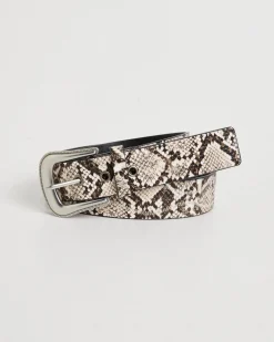 Western Snake Skin Belt