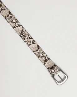 Western Snake Skin Belt