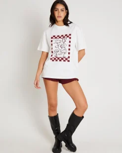 Wine And Dine Oversized T-Shirt