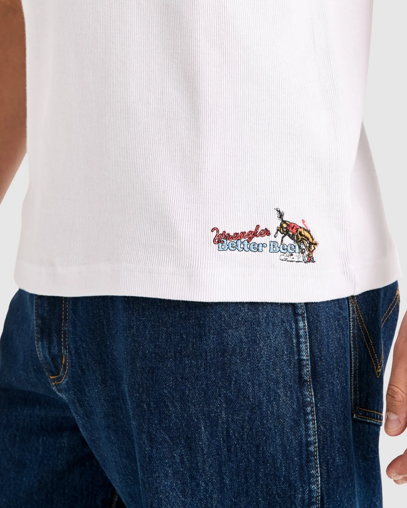 Wrangler x Better Beer Saddled Rib Tank