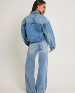 Wren High & Wide Denim Jeans