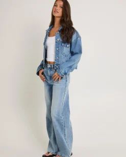 Wren High & Wide Denim Jeans