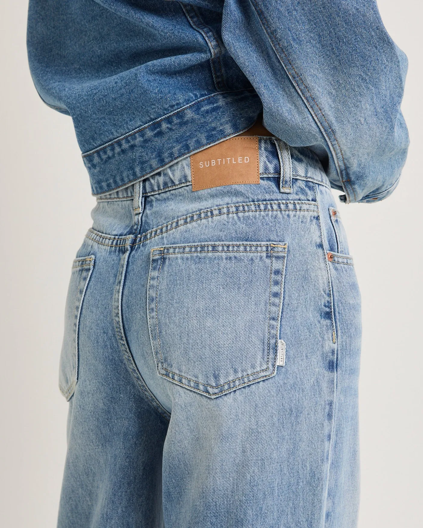 Wren High & Wide Denim Jeans
