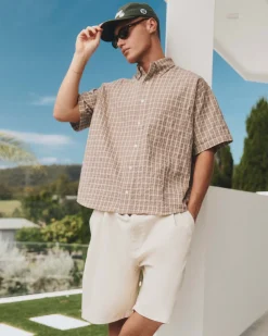 Yard Plaid Short Sleeve Shirt