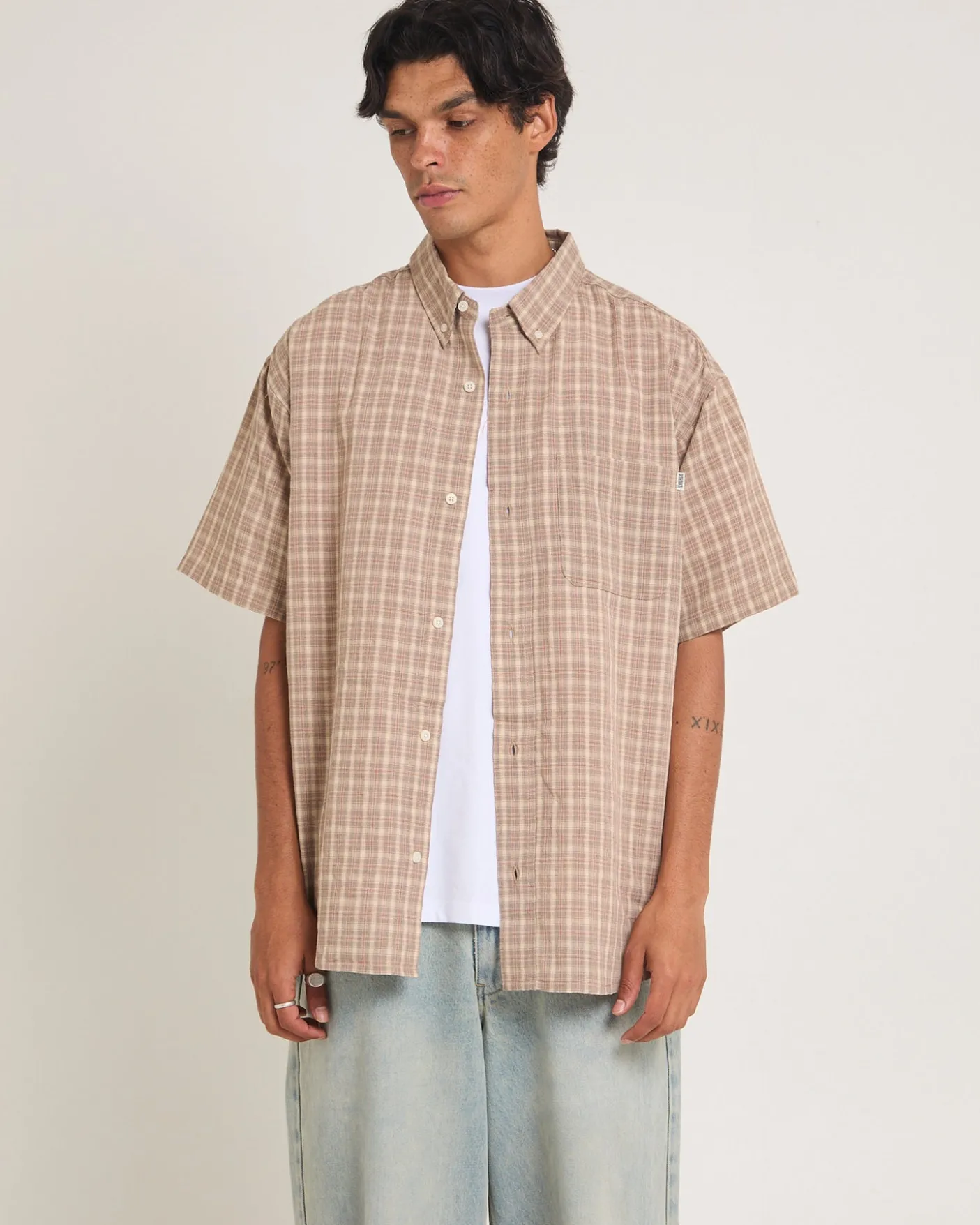 Yard Plaid Short Sleeve Shirt