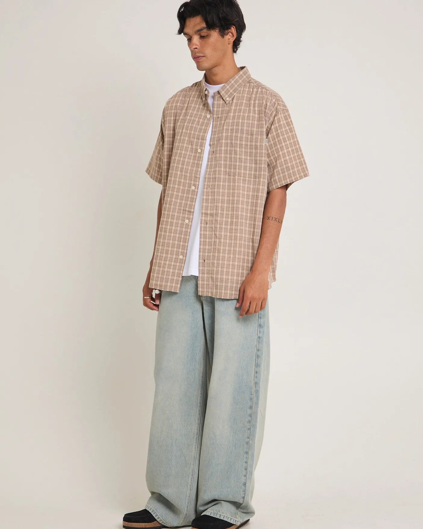 Yard Plaid Short Sleeve Shirt