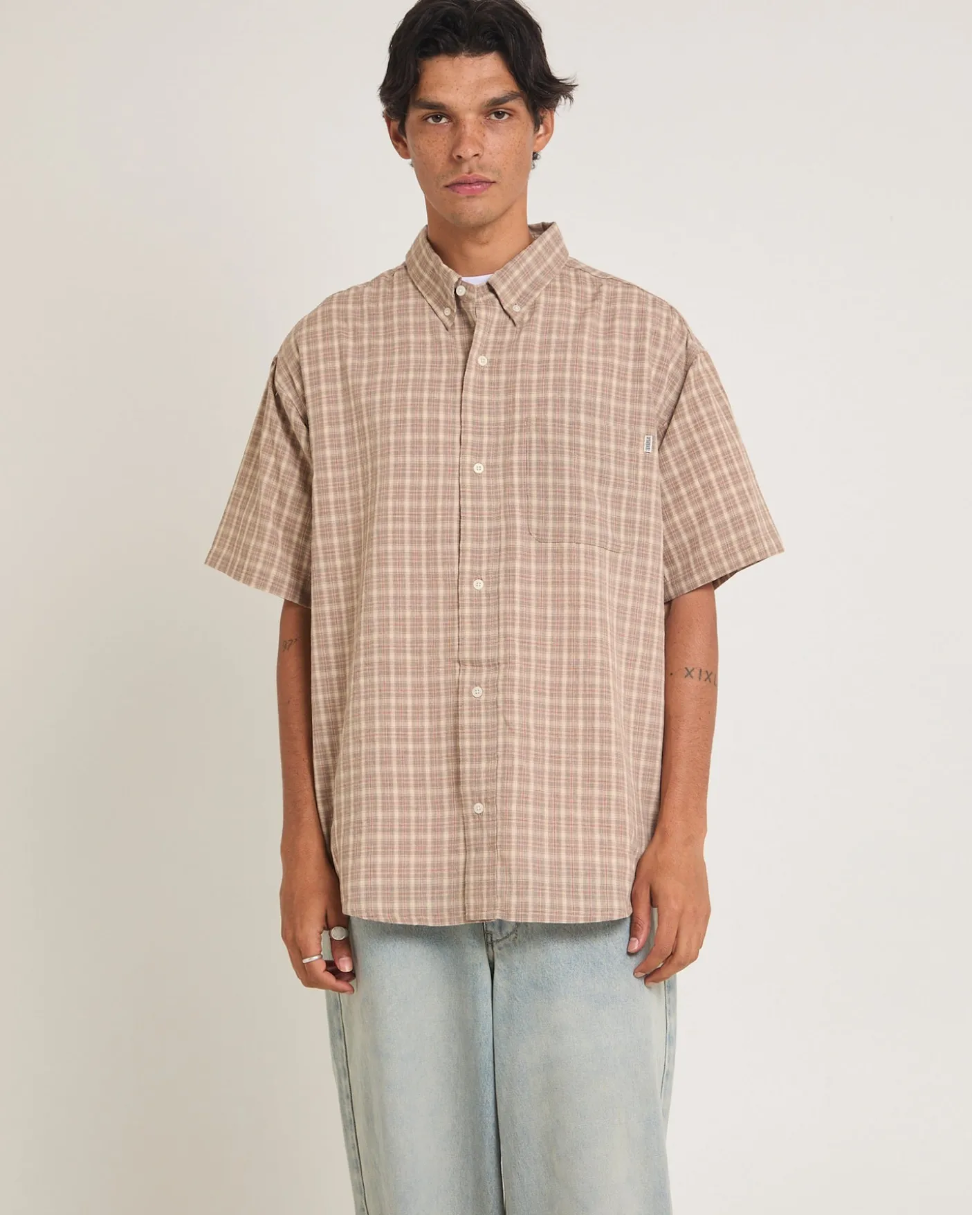 Yard Plaid Short Sleeve Shirt