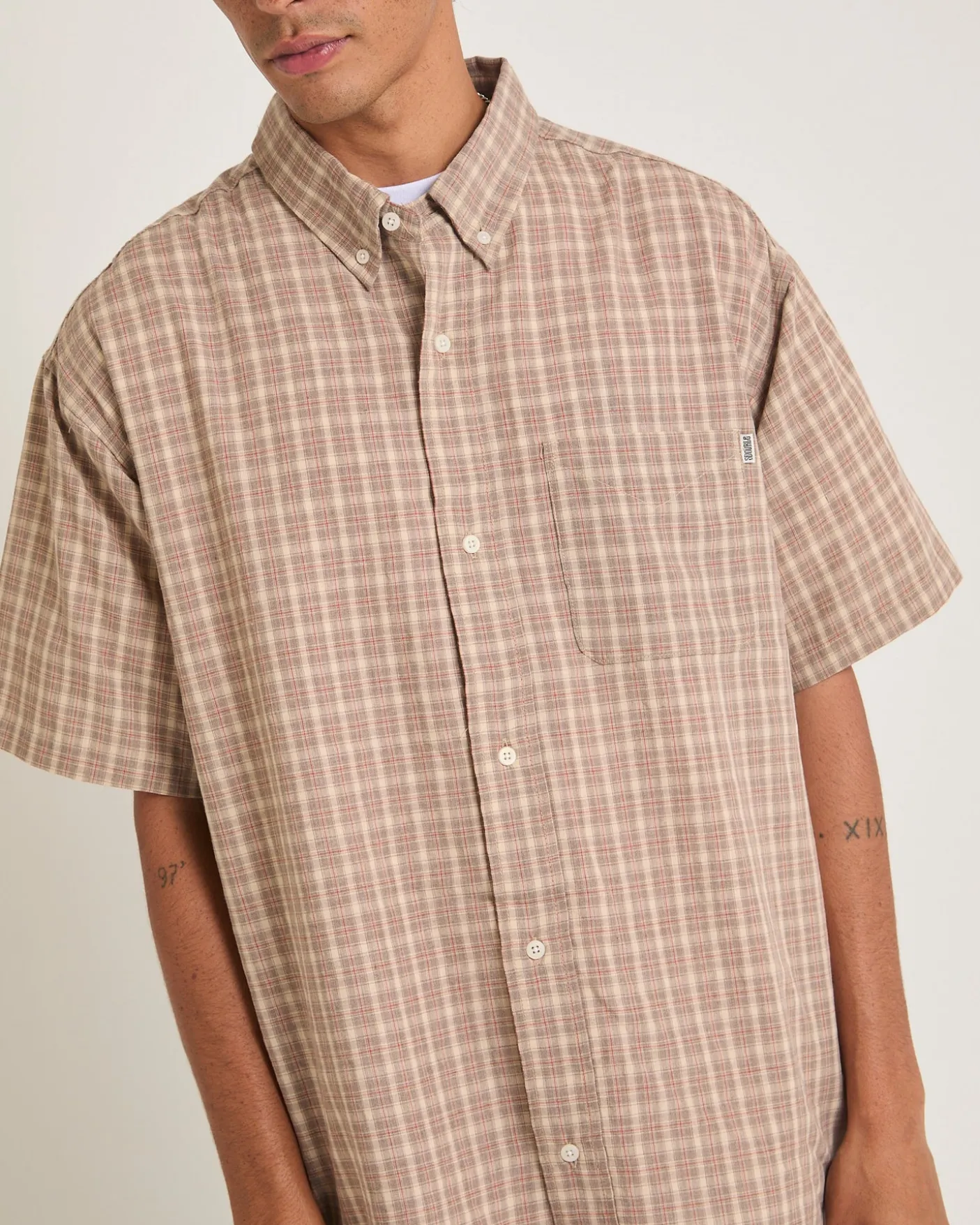 Yard Plaid Short Sleeve Shirt