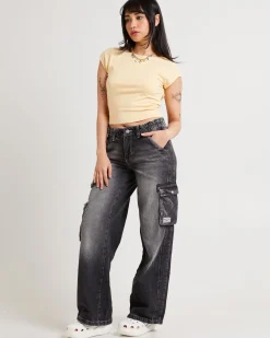 Y2K Low Rise Cargo Jeans