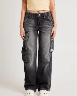 Y2K Low Rise Cargo Jeans