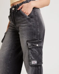 Y2K Low Rise Cargo Jeans