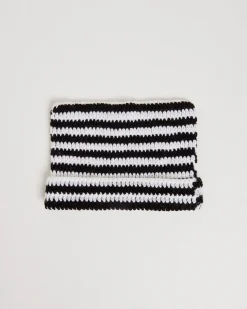 Y2K Striped Ear Beanie